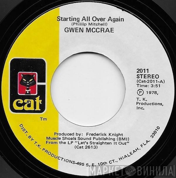 Gwen McCrae - Starting All Over Again / At Bedtime