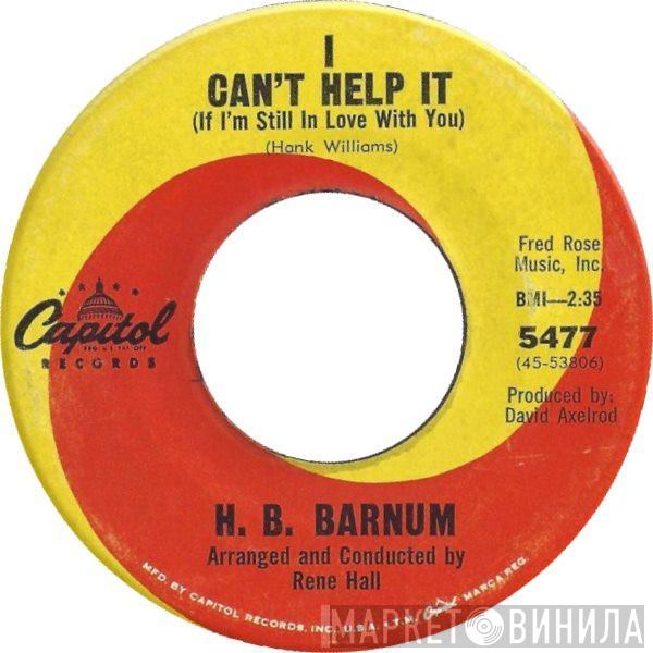 H.B. Barnum - I Can't Help It / Dance With Me