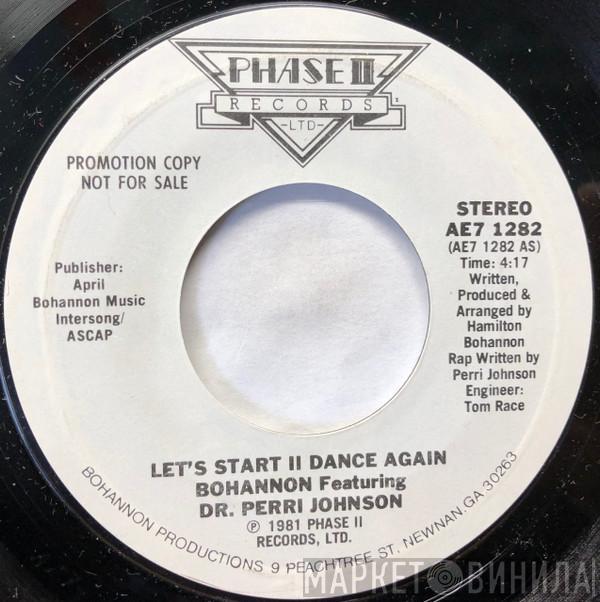 , Hamilton Bohannon  Dr. Perri Johnson  - Let's Start II Dance Again