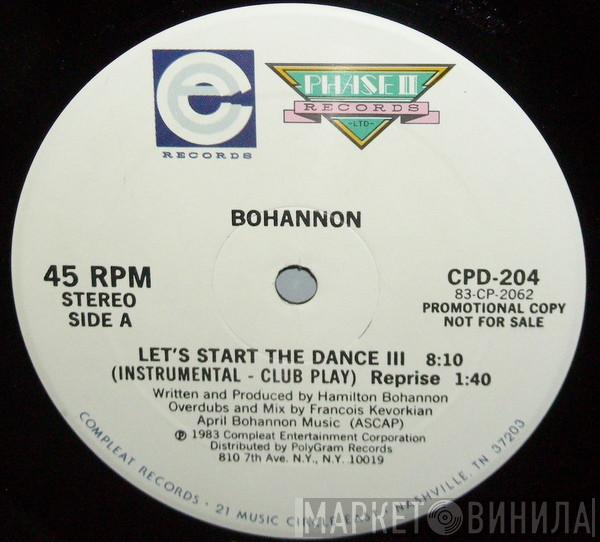  Hamilton Bohannon  - Let's Start The Dance III