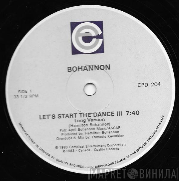  Hamilton Bohannon  - Let's Start The Dance III