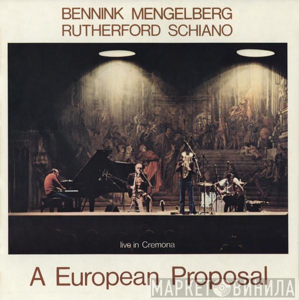 , Han Bennink , Misha Mengelberg , Paul Rutherford   Mario Schiano  - A European Proposal (Live In Cremona)