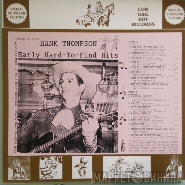 Hank Thompson - Early Hard-To-Find Hits