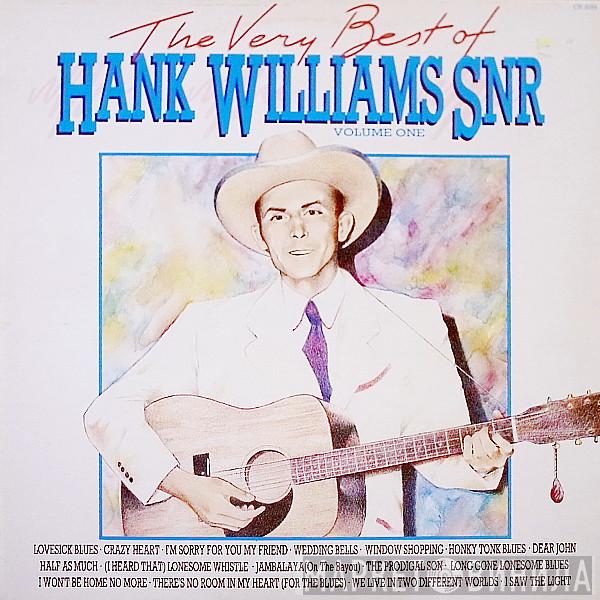 Hank Williams - The Very Best Of Hank Williams Snr Volume One