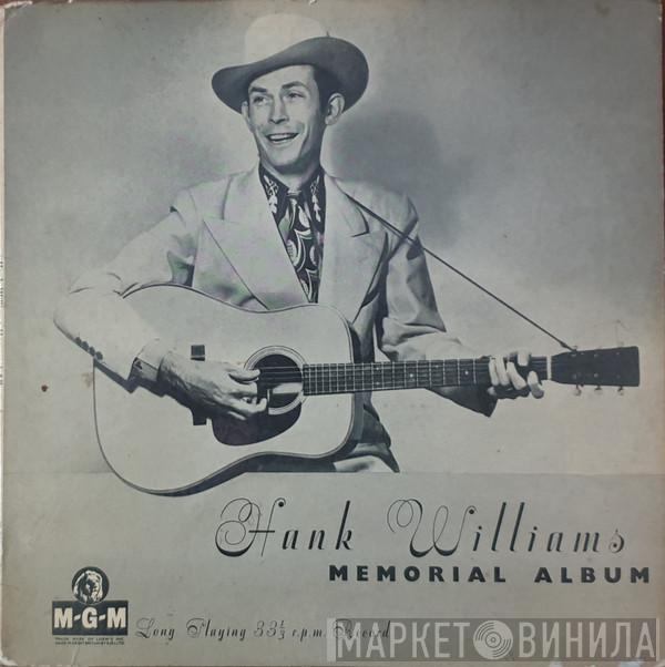 Hank Williams With His Drifting Cowboys - Hank Williams Memorial Album