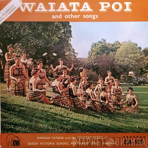 Hannah Tatana And Queen Victoria School Concert Party - Waiata Poi And Other Songs