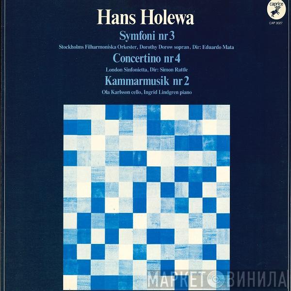 Hans Holewa - Symfoni Nr 3 / Concertino Nr 4 / Kammarmusik Nr 2