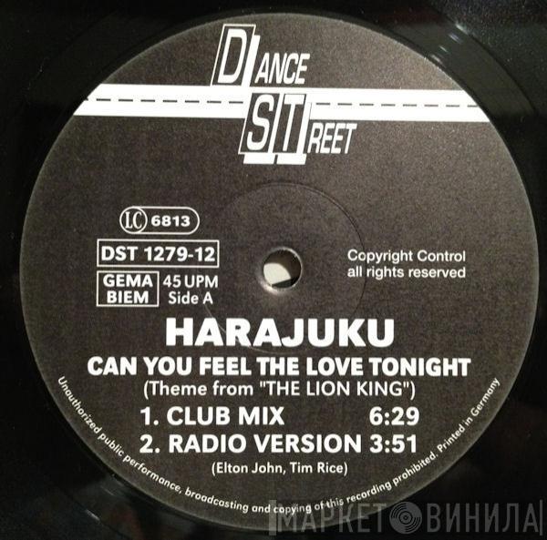 Harajuku - Can You Feel The Love Tonight