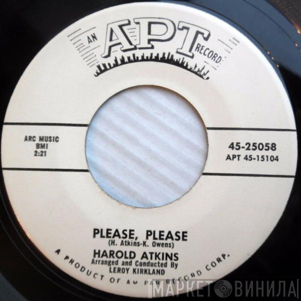 Harold Atkins - Te Ni Nucha Nu / Please, Please