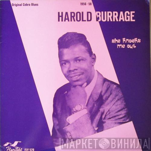 Harold Burrage - She Knocks Me Out (Original Cobra Blues 1956-58)