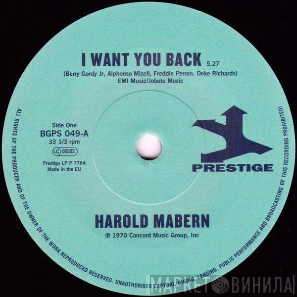 Harold Mabern, Funk Inc. - I Want You Back / Sister Janie