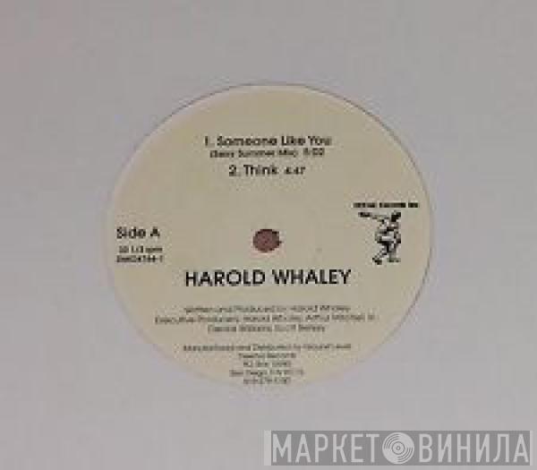 Harold Whaley - Someone Like You