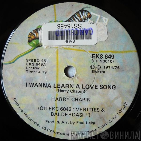  Harry Chapin  - I Wanna Learn A Love Song