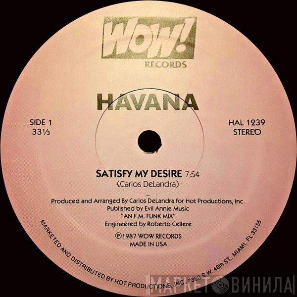 Havana  - Satisfy My Desire