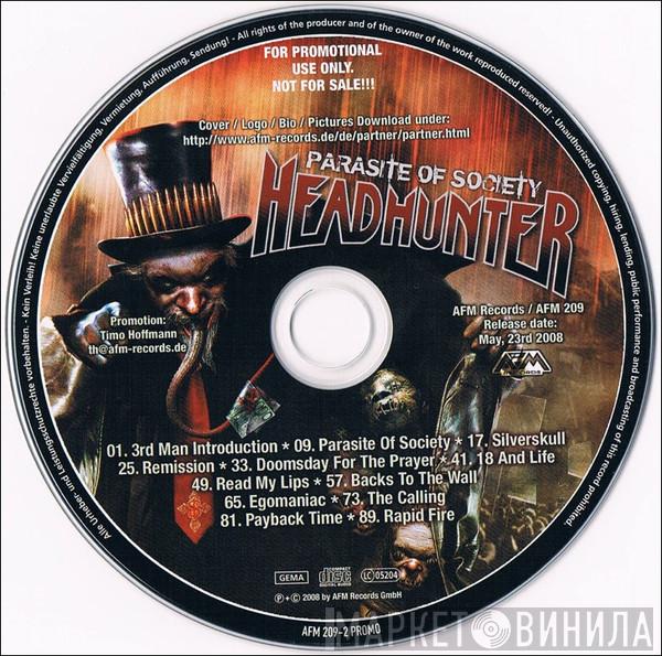 Headhunter  - Parasite Of Society