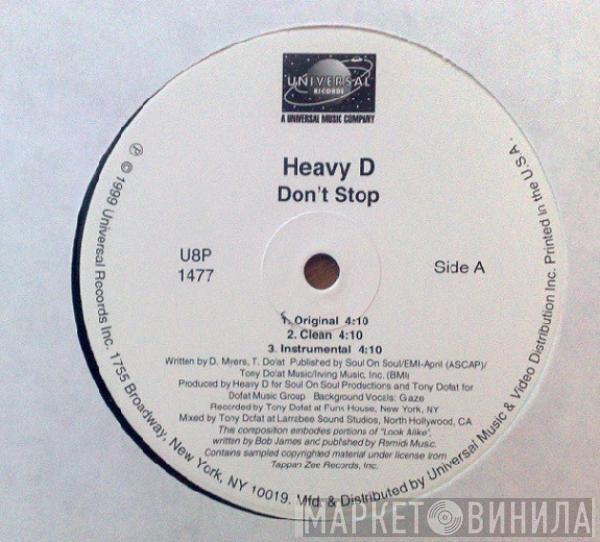 Heavy D - Don't Stop / On Point