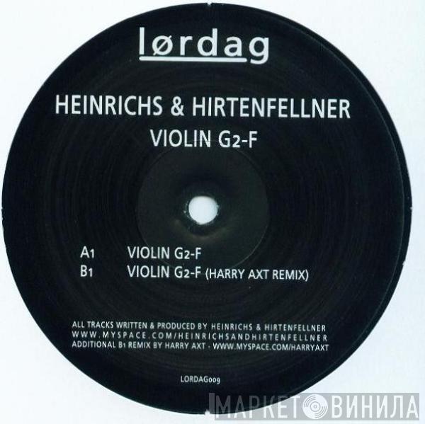 Heinrichs & Hirtenfellner - Violin G2-F