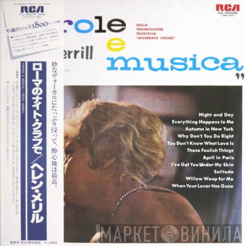  Helen Merrill  - Parole E Musica