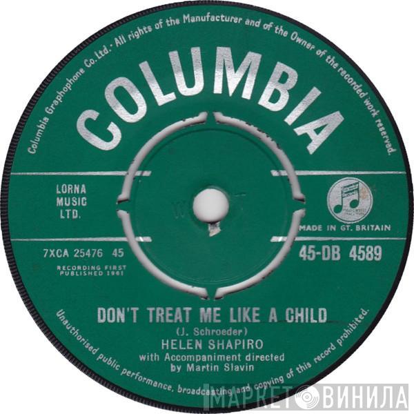 Helen Shapiro - Don't Treat Me Like A Child