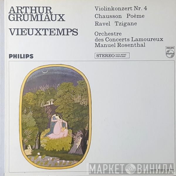 Henri Vieuxtemps, Ernest Chausson, Maurice Ravel, Arthur Grumiaux, Orchestre Des Concerts Lamoureux, Manuel Rosenthal - Violinkonzert Nr. 4/ Poème / Tzigane