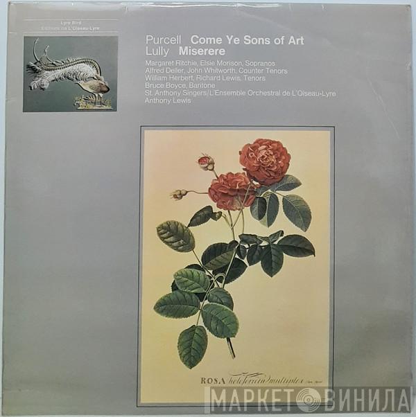 Henry Purcell, Jean-Baptiste Lully, Ensemble Orchestral De L'Oiseau-Lyre, Anthony Lewis  - Come Ye Sons Of Art / Miserere