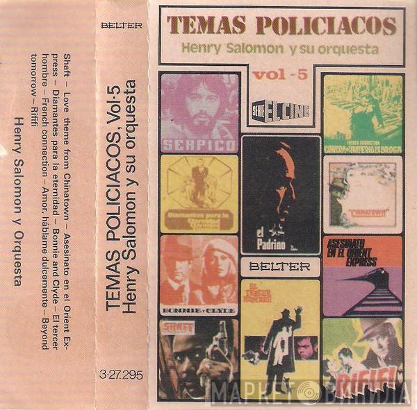  Henry Salomon Y Orquesta  - Temas Policiacos