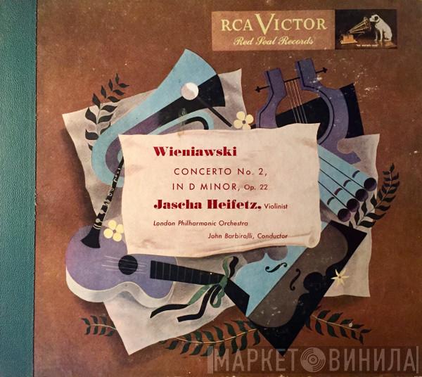 - Henryk Wieniawski And The Jascha Heifetz Conducted By The London Philharmonic Orchestra  Sir John Barbirolli  - Concerto No. 2, In D Minor For Violin And Orchestra (Opus 22)