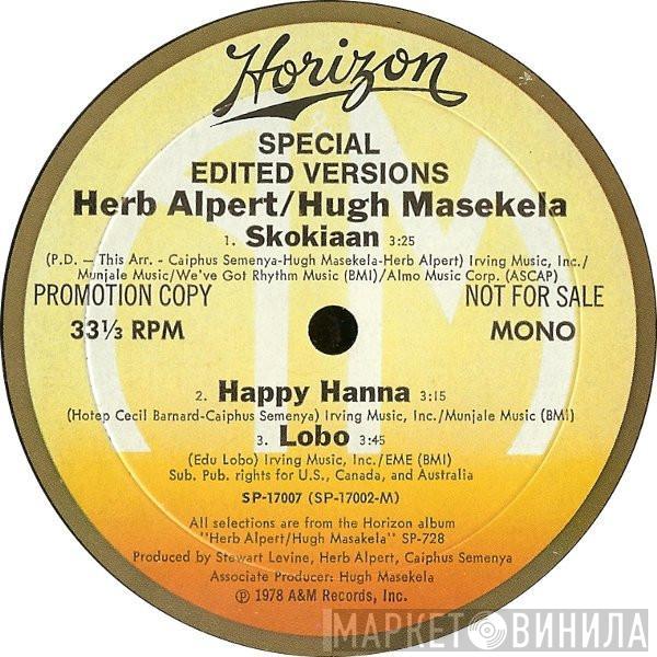 Herb Alpert, Hugh Masekela - Skokiaan / Happy Hanna / Lobo