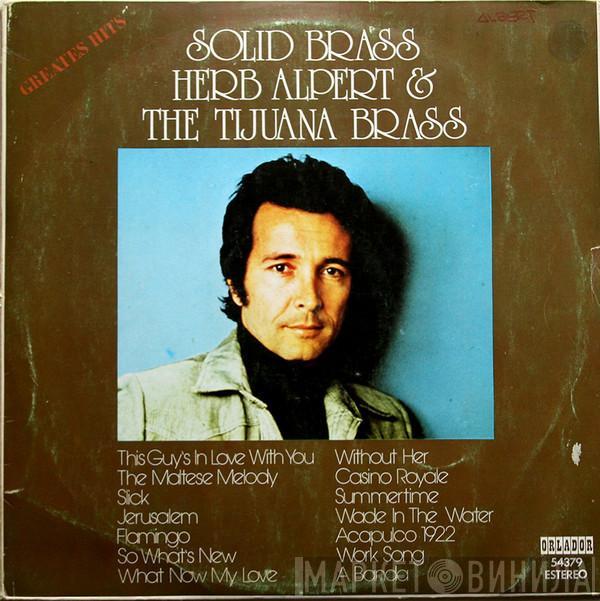  Herb Alpert & The Tijuana Brass  - Solid Brass - Greatest Hits