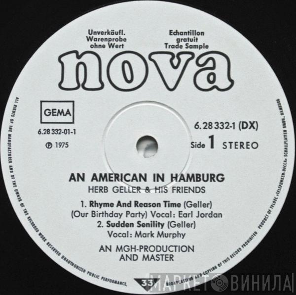  Herb Geller  - An American In Hamburg - The View From Here