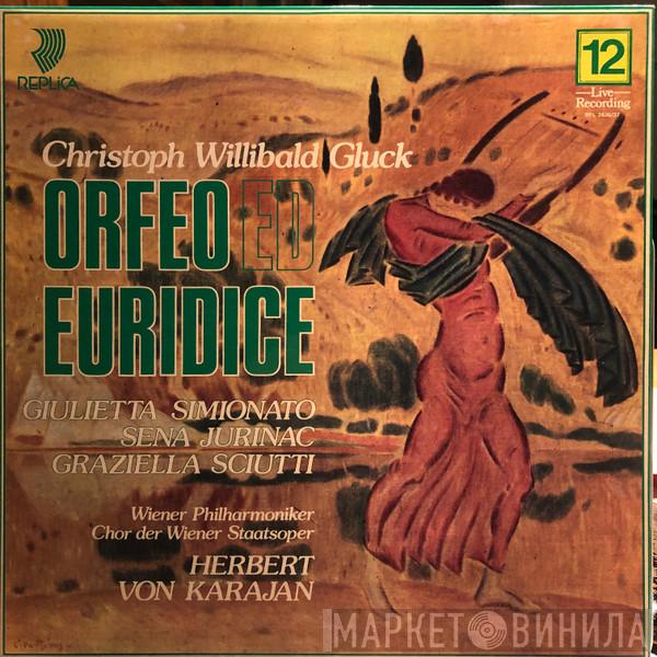 , Herbert von Karajan , Christoph Willibald Gluck , Sena Jurinac , Wiener Philharmoniker , Giulietta Simionato  Graziella Sciutti  - Orfeo & Euridice