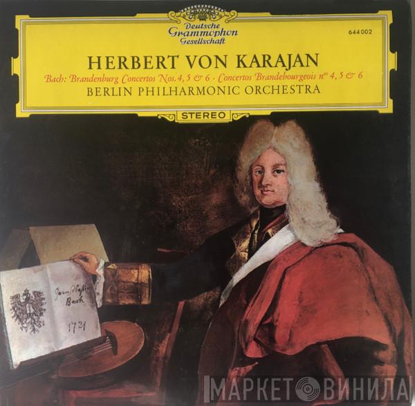 Herbert von Karajan, Johann Sebastian Bach, Berliner Philharmoniker - Brandenburg Concertos Nos. 4, 5 & 6