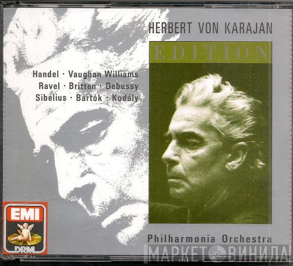 Herbert von Karajan, Philharmonia Orchestra - Handel · Vaughan Williams · Ravel · Britten · Debussy · Sibelius · Bartók · Kodály