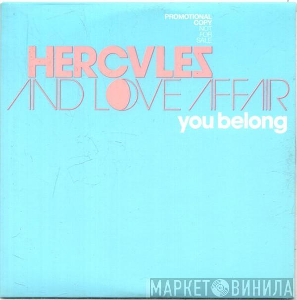 Hercules & Love Affair - You Belong