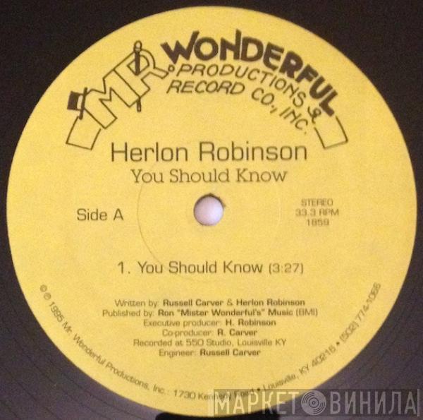 Herlon Robinson - You Should Know