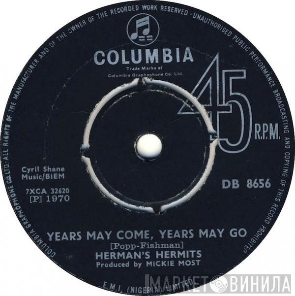  Herman's Hermits  - Years May Come, Years May Go / Smile Please