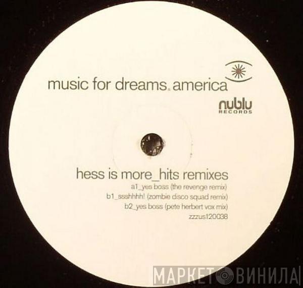 Hess Is More - Hits Remixes