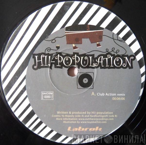 Hi!-Population - Club Action / So Hot Right Now