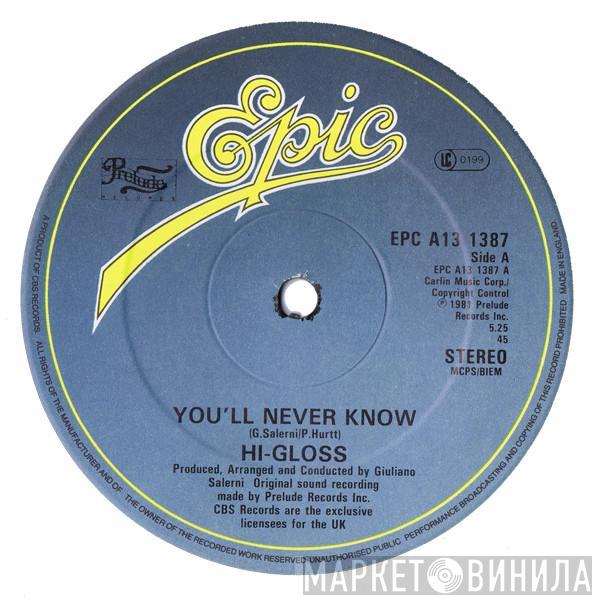 Hi-Gloss - You'll Never Know