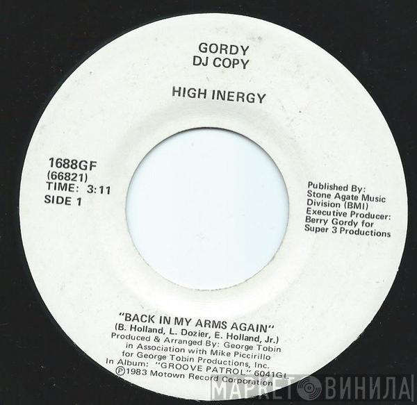 High Inergy - Back In My Arms Again