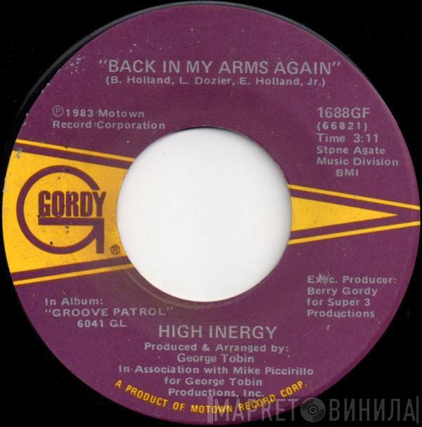 High Inergy - Back In My Arms Again