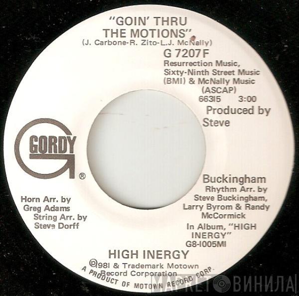 High Inergy - Goin' Thru The Motions