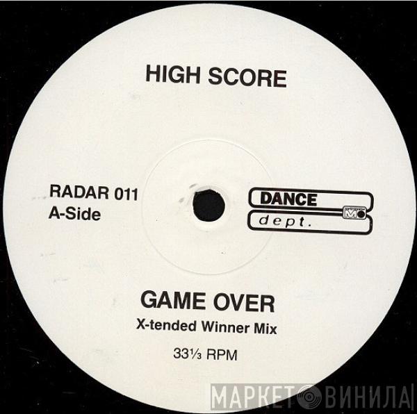 High Score - Game Over