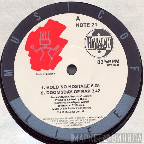  Hijack   - Hold No Hostage / Doomsday Of Rap