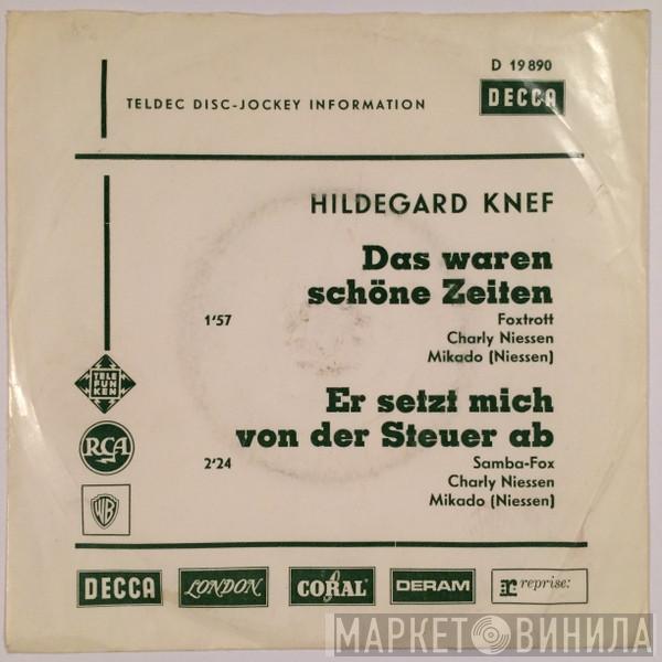  Hildegard Knef  - Das Waren Schöne Zeiten / Er Setzt Mich Von Der Steuer Ab