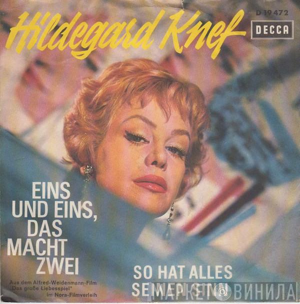  Hildegard Knef  - Eins Und Eins, Das Macht Zwei / So Hat Alles Seinen Sinn