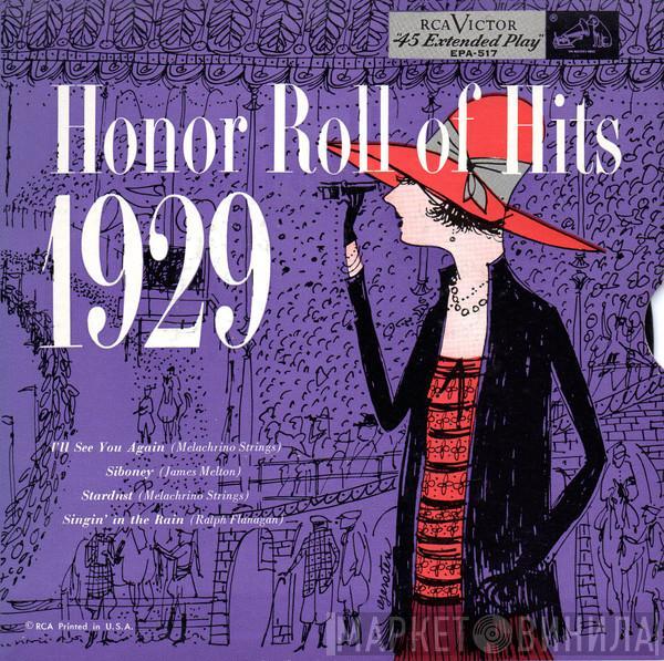  - Honor Roll Of Hits 1929