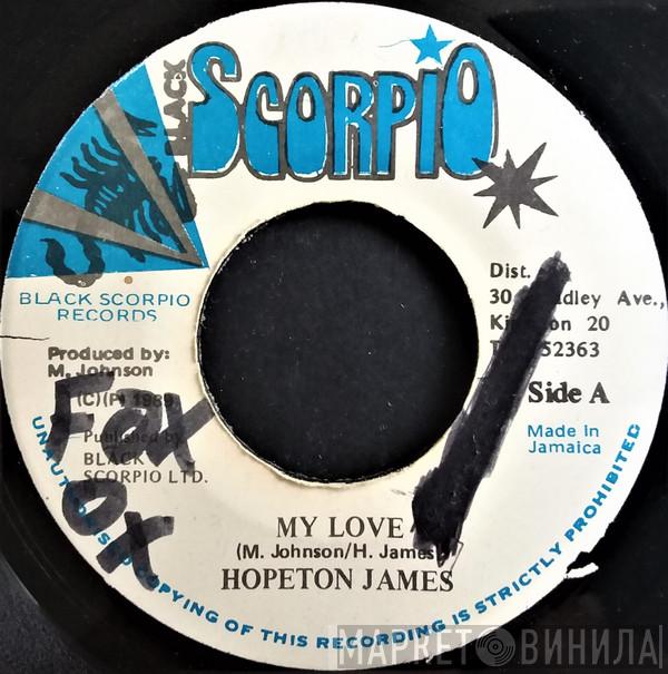  Hopeton James  - My Love