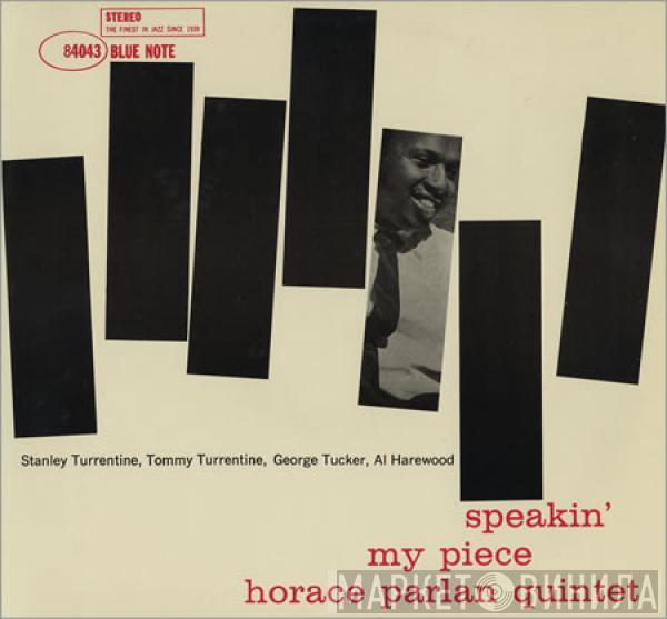  Horace Parlan Quintet  - Speakin' My Piece