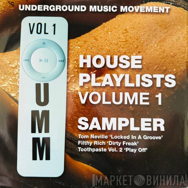  - House Playlists Volume 1 Sampler